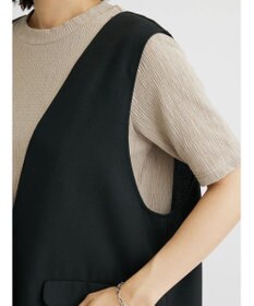 Green Parks ジレにもなる２ｗａｙＶネックジャンスカ