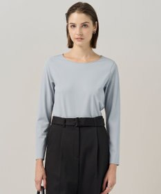 ICB 【洗える】 コンパクトモクロディ プルオーバー サックスグレー系