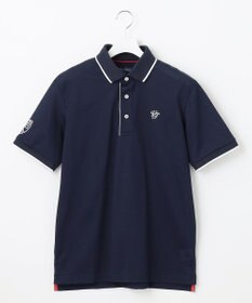 23区GOLF 人気NO.1ポロ【MEN】ピラミッドカノコ 半袖ポロシャツ