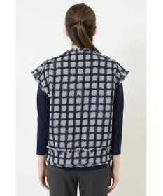 DAKS チェックツイードベスト