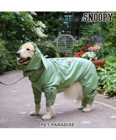 犬 服 スヌーピー レインコート フルカバータイプ 中 大型犬 スヌード付き ビーグル スカウト柄 カッパ 反射 撥水 雨具 キャラクター Pet Paradise ファッション通販 公式通販 オンワード クローゼット