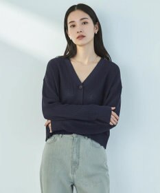 UNFILO メッシュニット カーディガン
