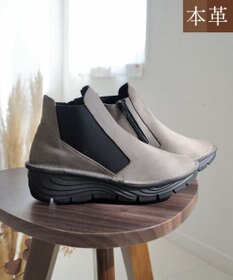 Pointer 本革超軽量サイドゴアショートブーツ