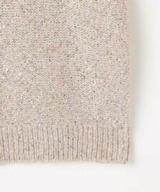 自由区 ラメノットスパングル ニット