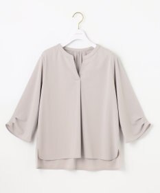 ANY SIS 【UVケア】エアリードレープスムース 7分袖 トップス