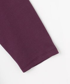 ANY L 【WEB限定】サテンコンビペプラムカットソー