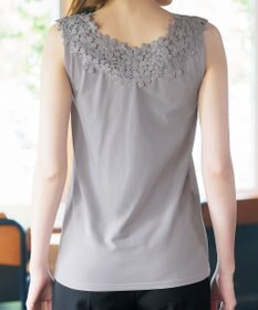 Tiaclasse 【洗える】レースタンクトップ