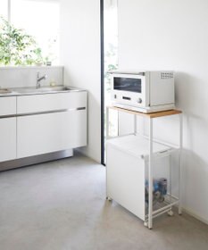 tower 分別ゴミ箱上ラック タワー ホワイト