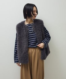 Green Parks ・ＥＬＥＮＣＡＲＥ　ＤＵＥ　シープファーロングベスト