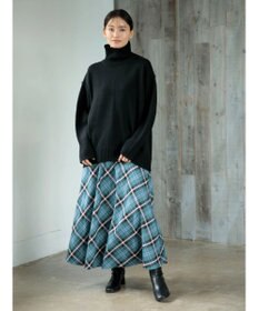 Green Parks ・Ｐｅｔｉｔ　Ｆｌｅｕｒ　バイヤスチェックフレアスカート