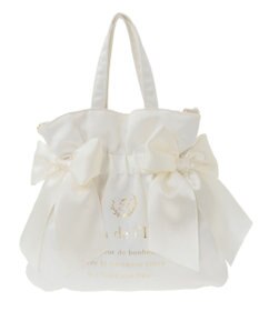 Maison de FLEUR クリアダブルリボン2Wayトート