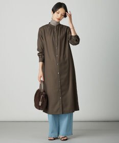 J.PRESS LADIES 【洗える】BASIC STRETCH DENIM ワイド ストレート デニム