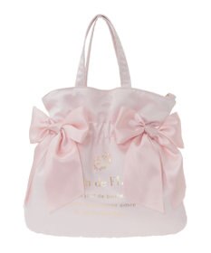 Maison de FLEUR クリアダブルリボン2Wayトート