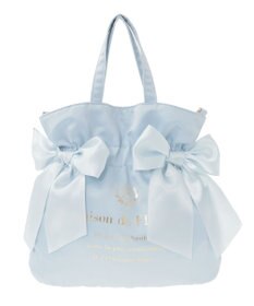 Maison de FLEUR クリアダブルリボン2Wayトート