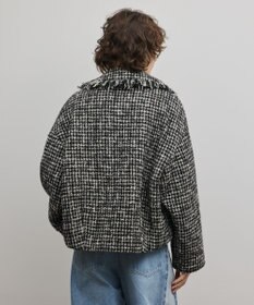 GRACE CONTINENTAL パディングツイードジャケット