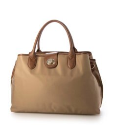 UNBILLION ペルケ perche / ナイロン×牛革付属ユーティリティ2wayトート