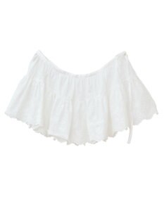 earth music&ecology エンブロイダリー刺繍ラップスカート