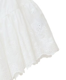 earth music&ecology エンブロイダリー刺繍ラップスカート