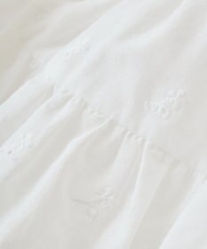 earth music&ecology エンブロイダリー刺繍ラップスカート