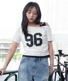 WEGO レイヤードドッキングワンショルちびT