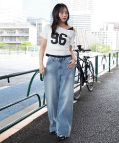 WEGO レイヤードドッキングワンショルちびT