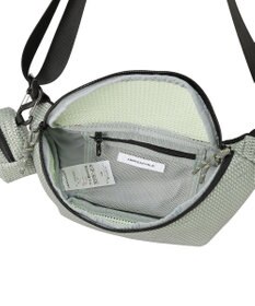 AMERICAN HOLIC 【2点SET】ポーチ付ダブルメッシュウエストポーチ