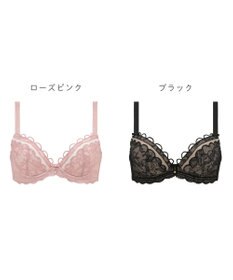 BRADELIS New York 【BRADELIS New York / 育乳補整ブラ・STEP2 寄せる】ナオミステップ2ブラ24S1 脇高設計でしっかり寄せ上げ