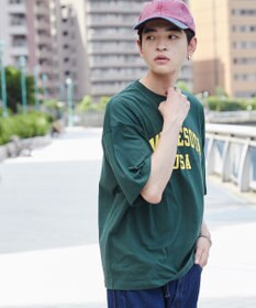 WEGO 【ユニセックス着用ITEM】カレッジロゴプリントT（SS）