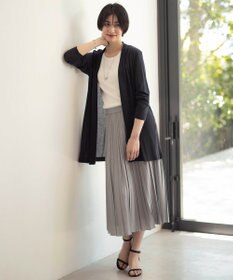 J.PRESS LADIES 【洗える】50Sブロード プリーツ スカート