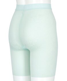 Wing ガードル 汗をかいてもさらさら 接触冷感(身生地部) シルエットすっきり 【夏の涼軽パンツ】 ロング丈 一枚ばき可能 春 夏 KQ2715 ウイング／ワコール