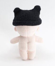 WEGO 【痛バ＆推し活グッズ】ぬいクマ耳ニットキャップ15cm