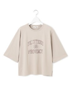 23区 S 【SLOW/一部店舗限定】MVSコットン ヴィンテージ風 ロゴTEE