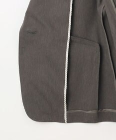 J.PRESS LADIES L 【セットアップ対応】セルロースリネンストレッチ テーラード ジャケット