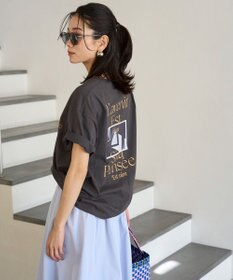 UNFILO CLEAN Tee チャコール1