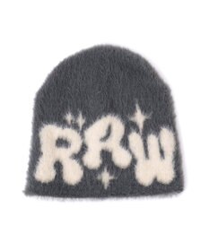 WEGO シャギーキラキラロゴニットキャップ