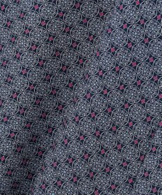 自由区 【洗える・XSサイズあり】アラベスクプリント  ワンピース