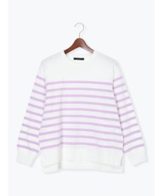 Te chichi ボーダーボックスシルエットプルオーバー