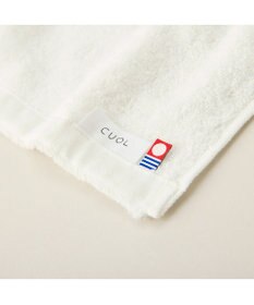 PRESENTERS ROOM CUOL タオルではじめるスキンケア / フェイスタオル　ホワイト×ミント