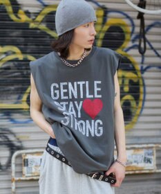 WEGO 【ユニセックス着用ITEM/MLサイズ展開】グラフィックBIGノースリーブ