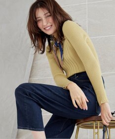 Tiaclasse 【安田美沙子さん着用・洗える】ストレッチストレートデニム