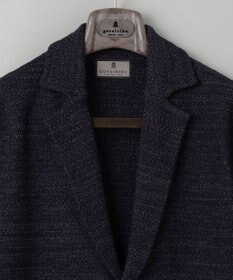 GOTAIRIKU テーラード設計【洗える】ニット カーディガンジャケット