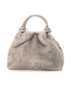 UNBILLION カシュカシュ cachecache / ミンク風フェイクファーノットハンドルバッグ