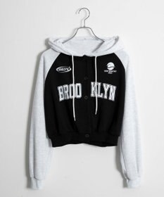 WEGO カレッジカットパーカー