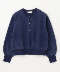 ANY L フェザーカーディガン×ニットスカートセットアップ