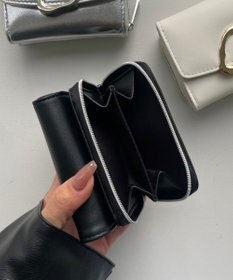 WEGO ニュアンスパーツフラップウォレット