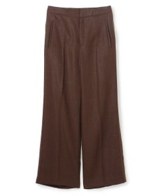 BEIGE， CAROLE / リネンライクフルレングスワイドパンツ