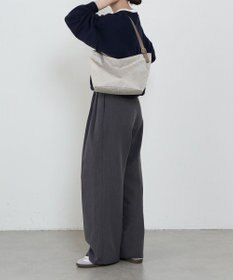 russet ナイロンジャガード2WAYワンハンドルトートバッグ(SF-268)