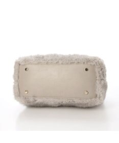 UNBILLION カシュカシュ cachecache / ミンク風フェイクファーノットハンドルバッグ