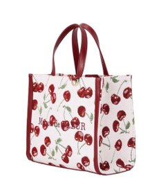 Maison de FLEUR チェリー柄ゴブラン２Ｗａｙスクエアトートバッグ