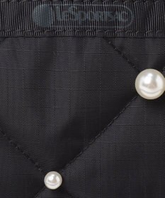 LeSportsac SM SATCHEL W PEARLS/ブラックパール